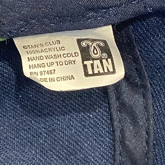 CSI Navy Blue Adjustable Baseball Hat Unisex One Size - Picture 7 of 7